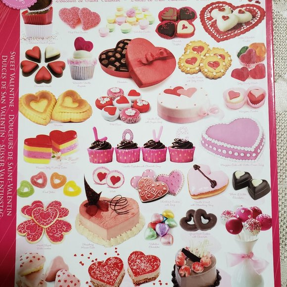EUC Sweet Valentine Eurographics 1000-piece Puzzle - Picture 2 of 7